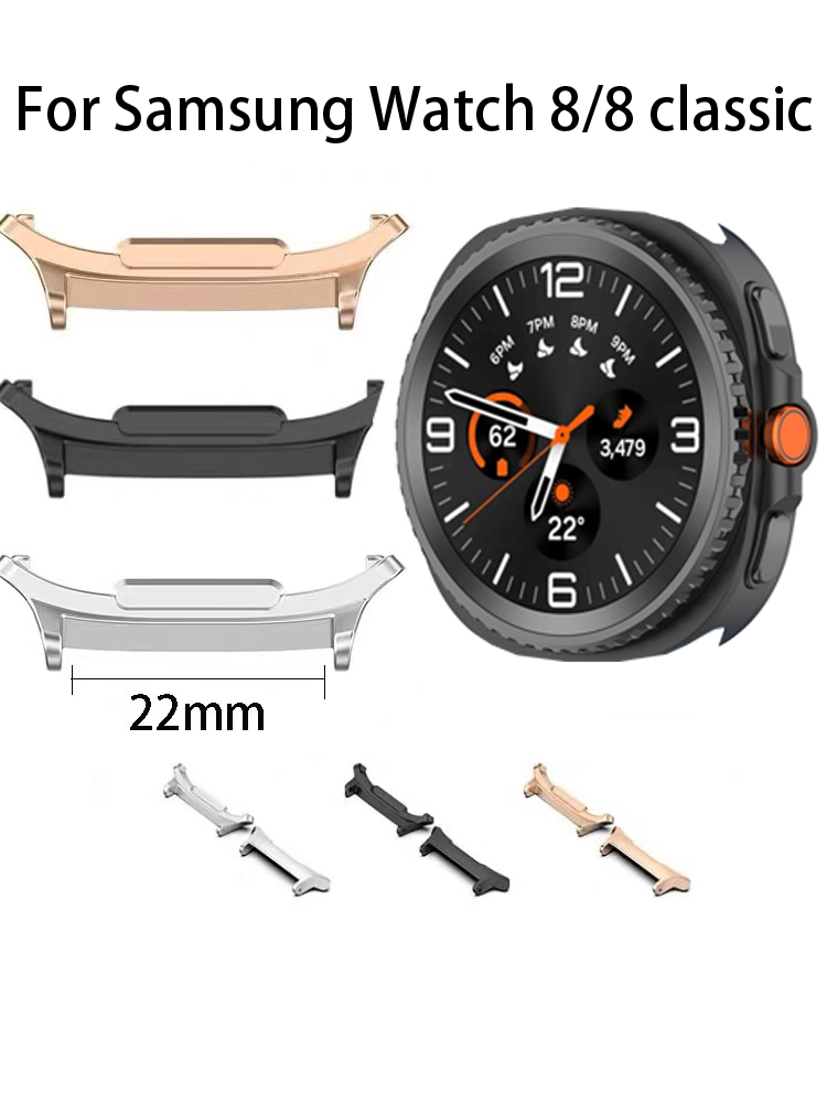 22mm WatchBand Connector for s - огляд і ціна Samsung Smartwatch Accessories
